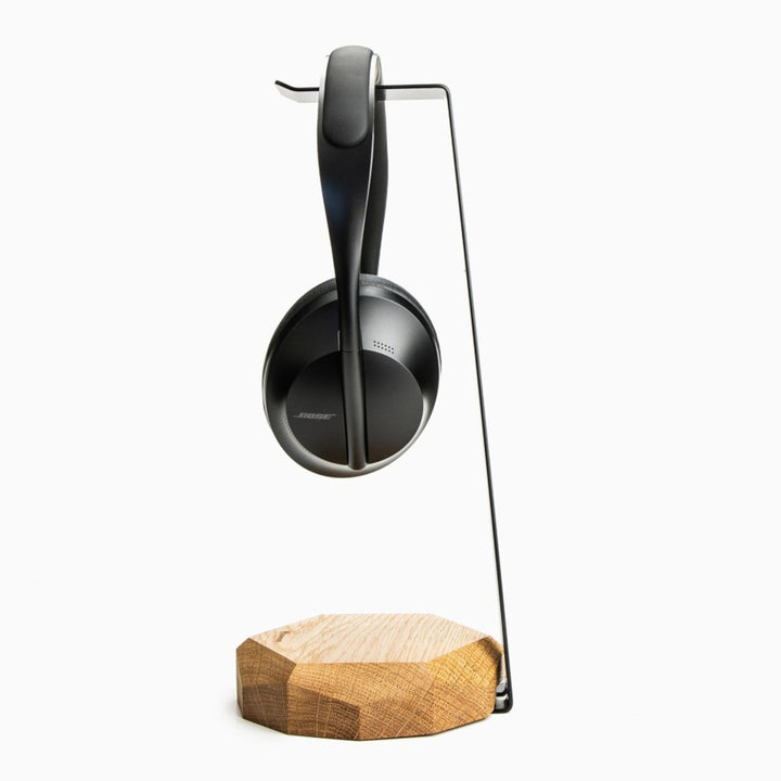 Suport din lemn pentru casti Bewood, BWD07183, stejar