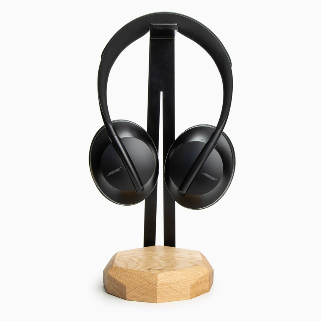 Suport din lemn pentru casti Bewood, BWD07183, stejar