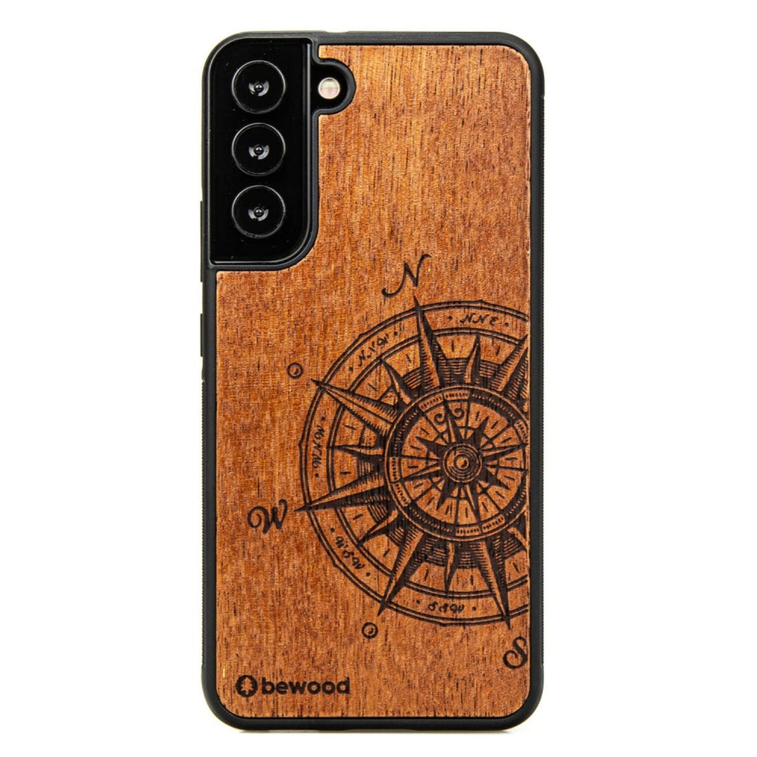 Husa telefon Bewood, din lemn, pentru Samsung Galaxy S21 FE, Traveler
