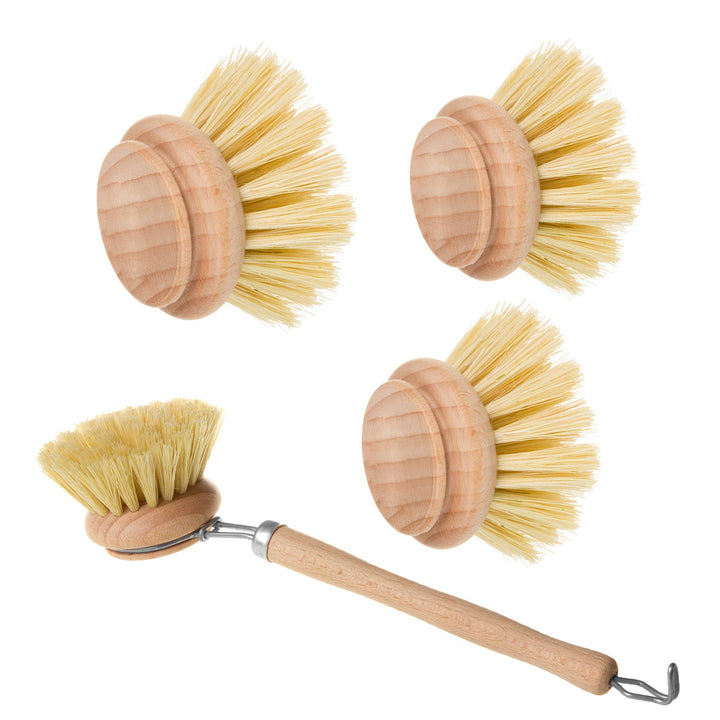 Set de perii pentru vase 1 + 3 (capete), Starmann, bej