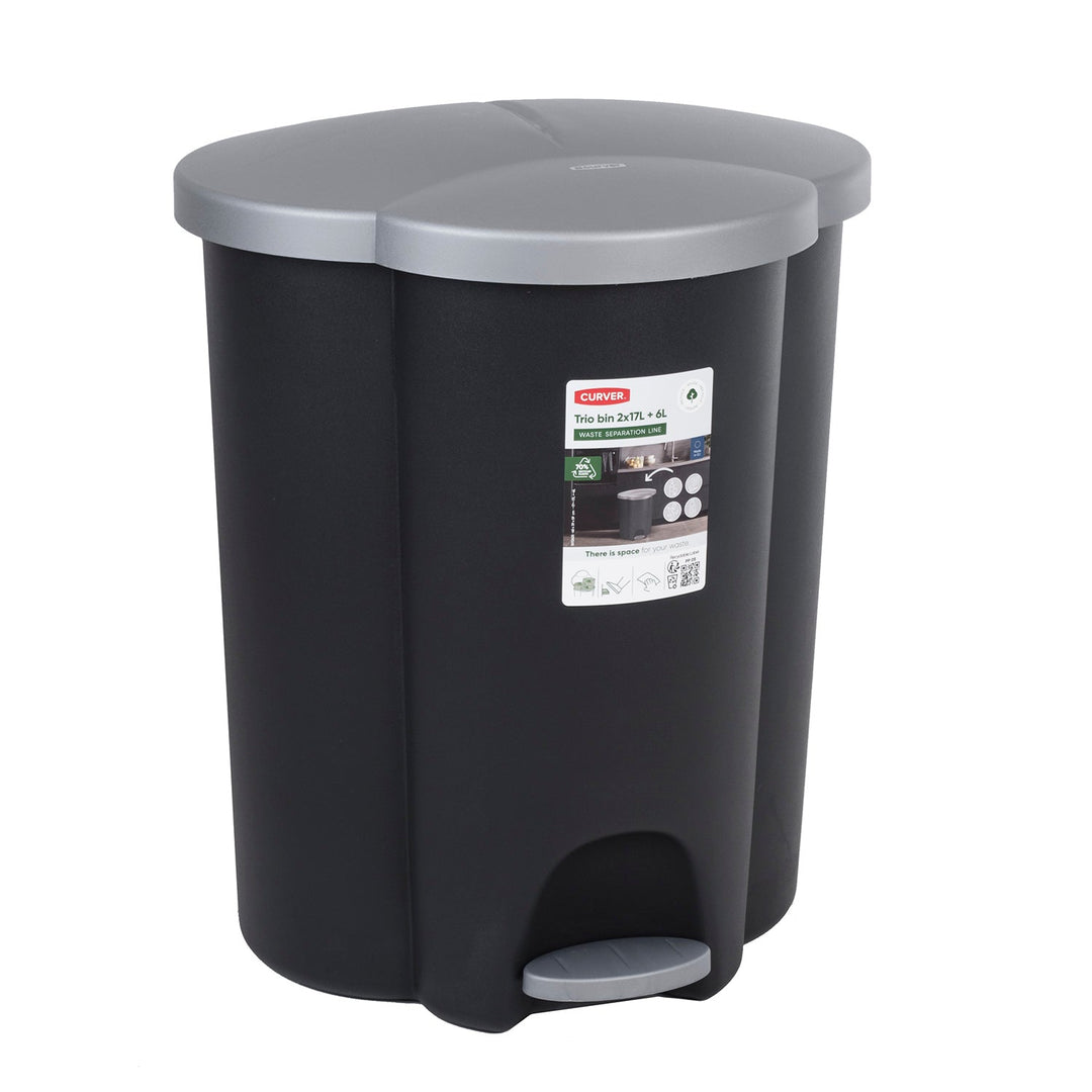 Curver Trio 40L V2 кош за сортиране на отпадъци