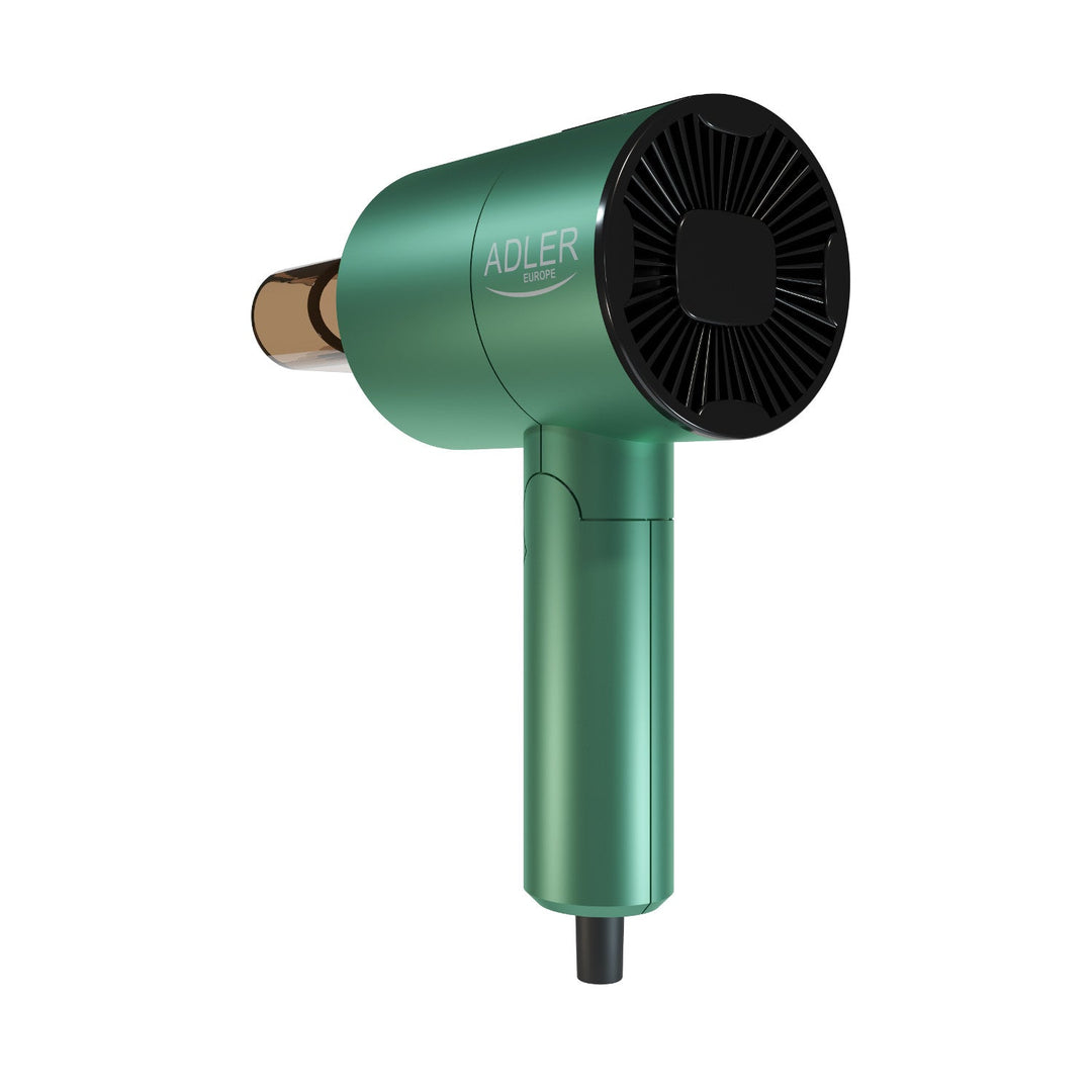 Малка сешоар Adler AD 2265 с мощност 1200 W и сгъваема дръжка