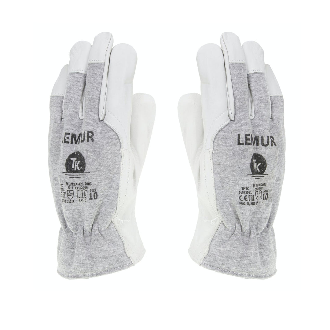 Set de 12 perechi de manusi de asamblare din piele de capra, marimea S