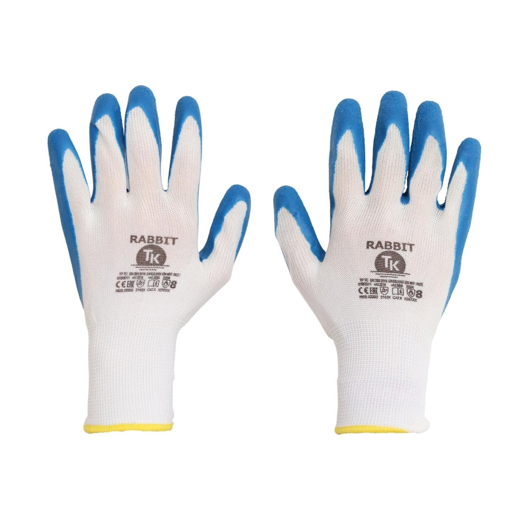 Set de 12 perechi de manusi de protectie din latex, marimea XXL