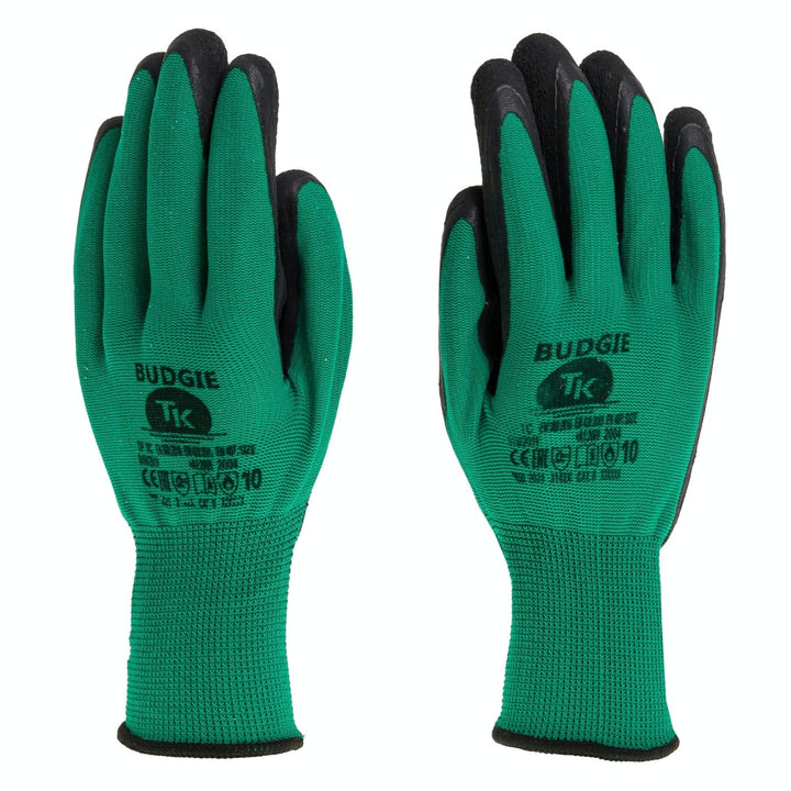 Set de 12 perechi de manusi de protectie din PVC, marimea L