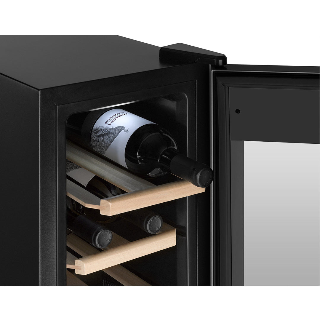 Racitor de vinuri Concept, VTE7014, clasa energetica G, 14 sticle, negru