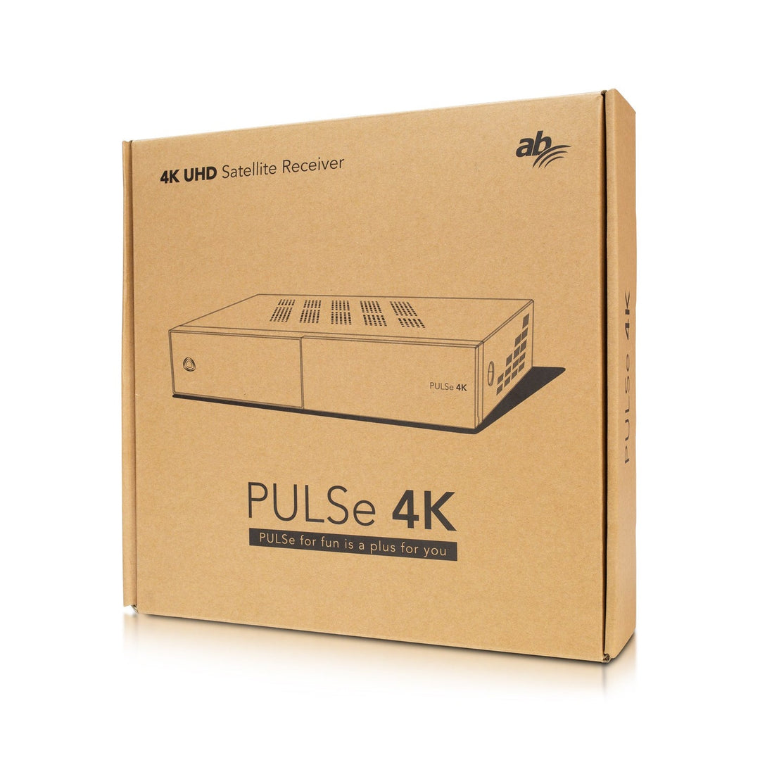AB PULSe 4K UHD приемник (версия с 1x DVB-S2X тунер)