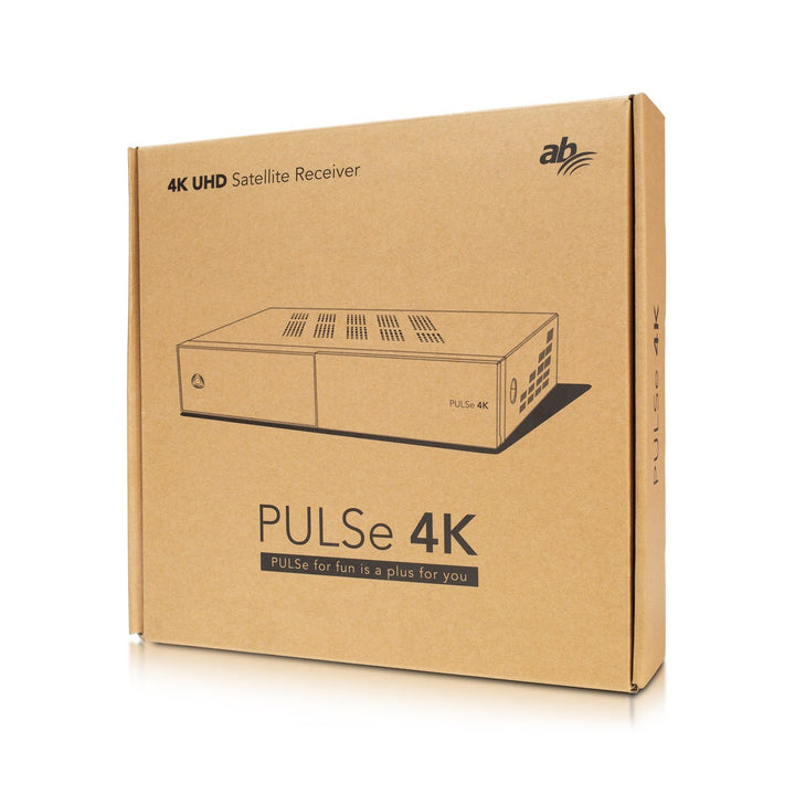 AB PULSe 4K UHD приемник (версия с 1x DVB-S2X тунер)