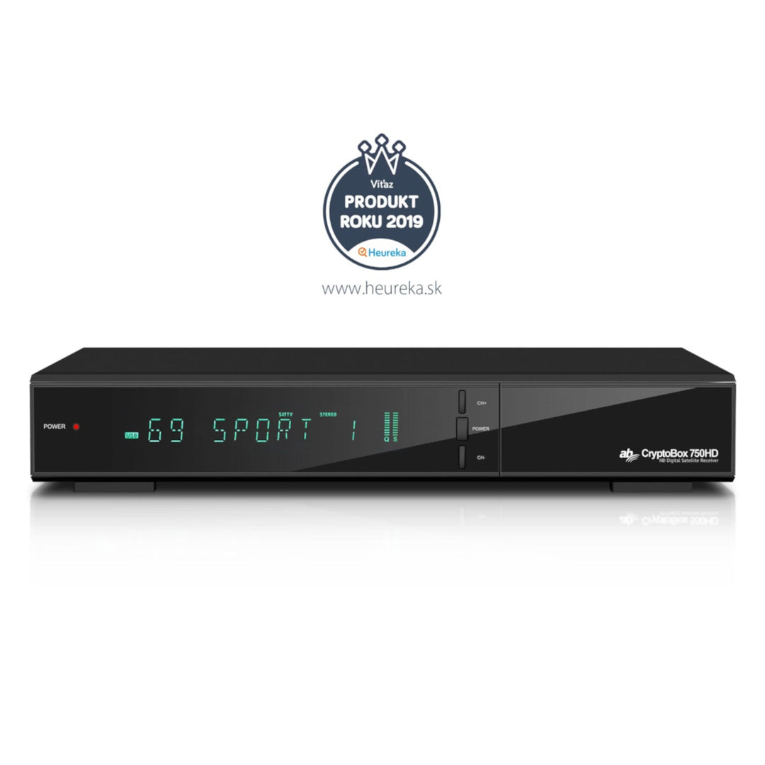 AB CryptoBox 750 HD приемник, Crypto Box, H.265 HEVC