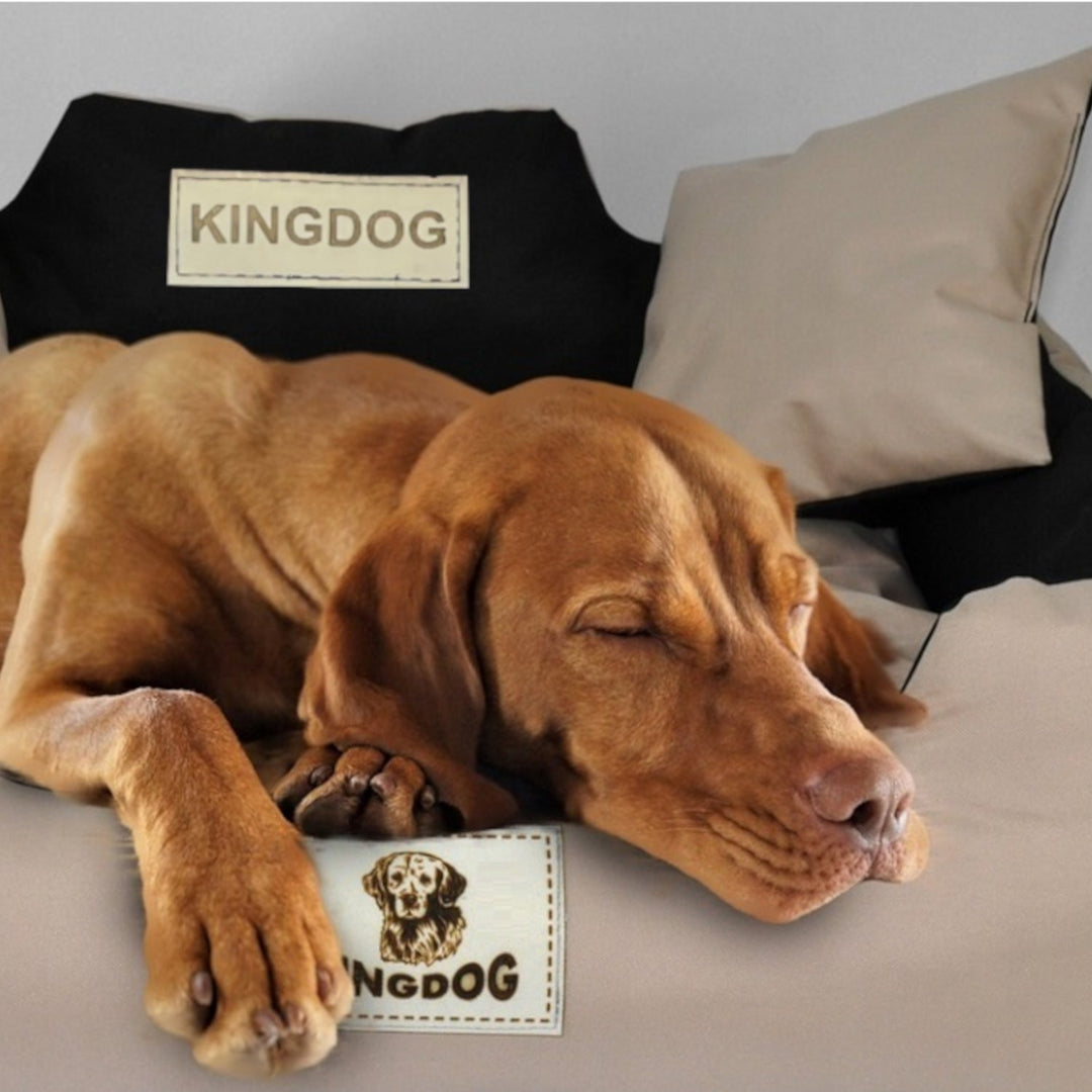 Голямо легло за кучета и котки, 115 x 95, светло сиво – Kingdog размер XL