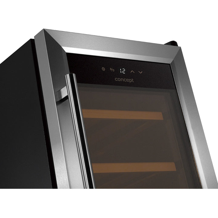 Răcitor de vinuri Concept, VTE7015, 15 sticle, negru, 48L
