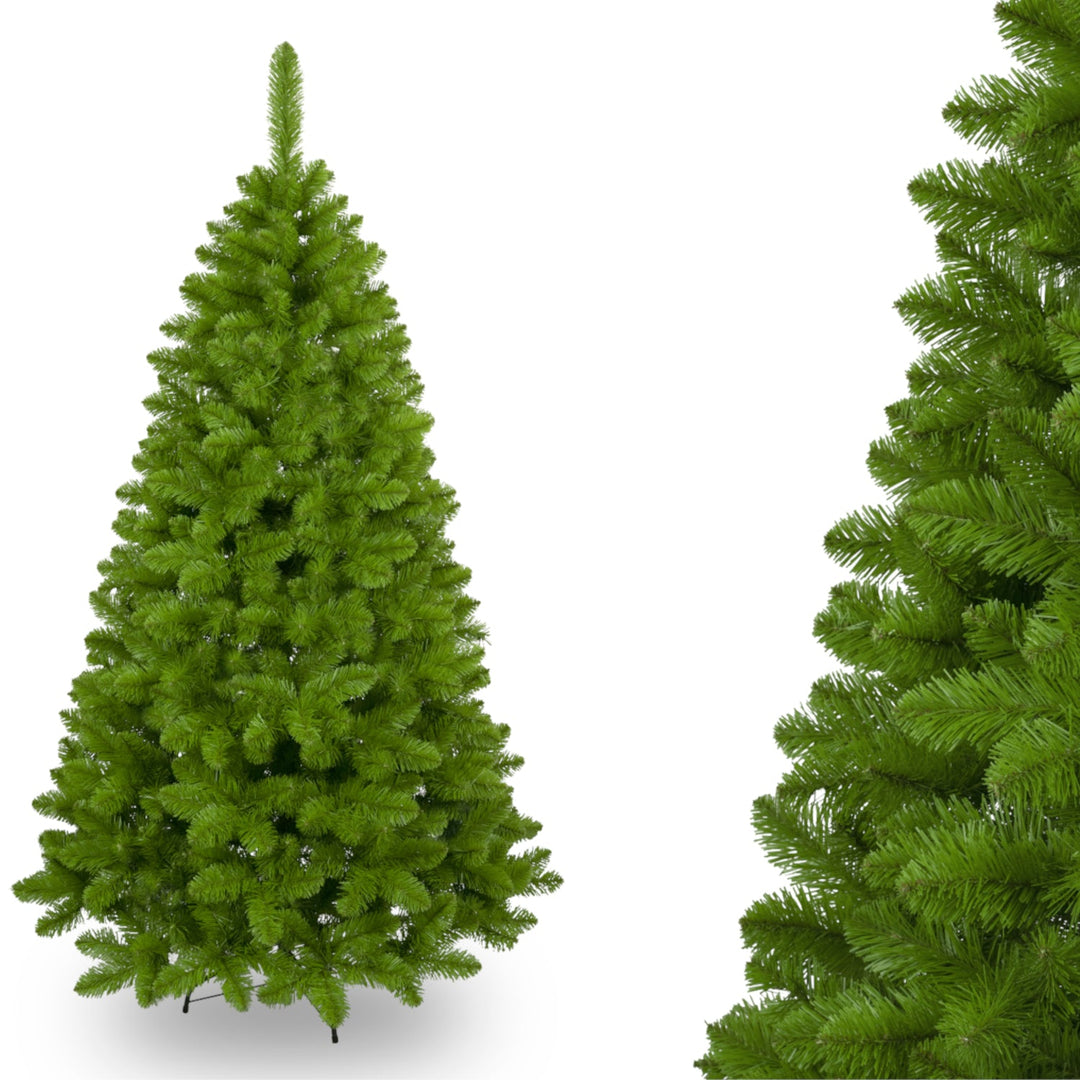 Brad artificial Caucazian, PVC, 180 cm, verde, calitate inalta