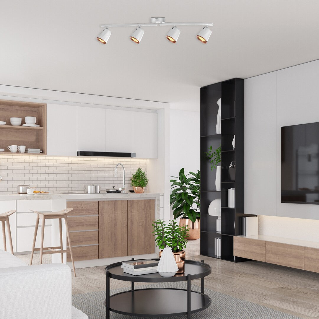 Solange, прожектор, LED 24W, бял - бял плафон