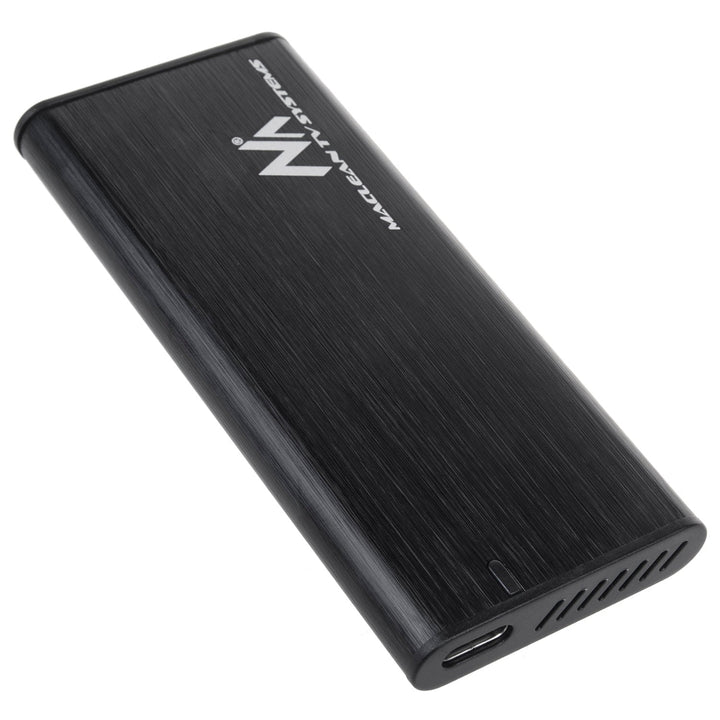Корпус за диск Maclean, SSD M.2, NVMe (PCIe), NGFF (SATA), USB 3.1, размери 2230/2240/2260/2280, алуминиев корпус, MCE443