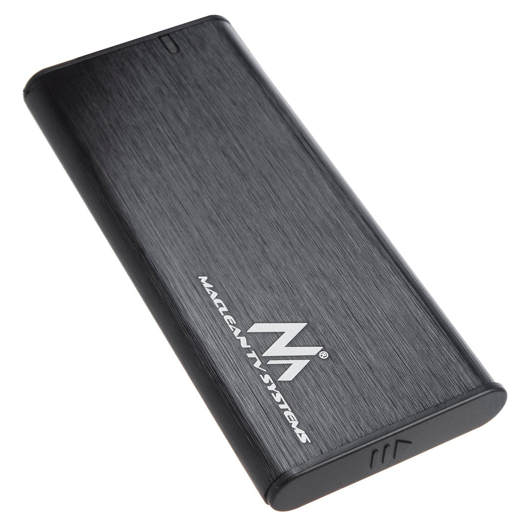 Корпус за диск Maclean, SSD M.2, NVMe (PCIe), NGFF (SATA), USB 3.1, размери 2230/2240/2260/2280, алуминиев корпус, MCE443
