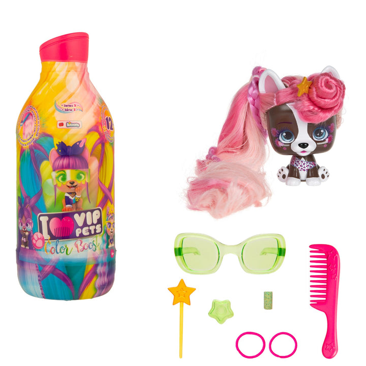 Păpușă Vip Pets Color Boost S3 mix cu accesorii - trimisă aleatoriu