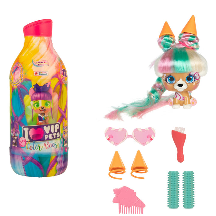 Păpușă Vip Pets Color Boost S3 mix cu accesorii - trimisă aleatoriu