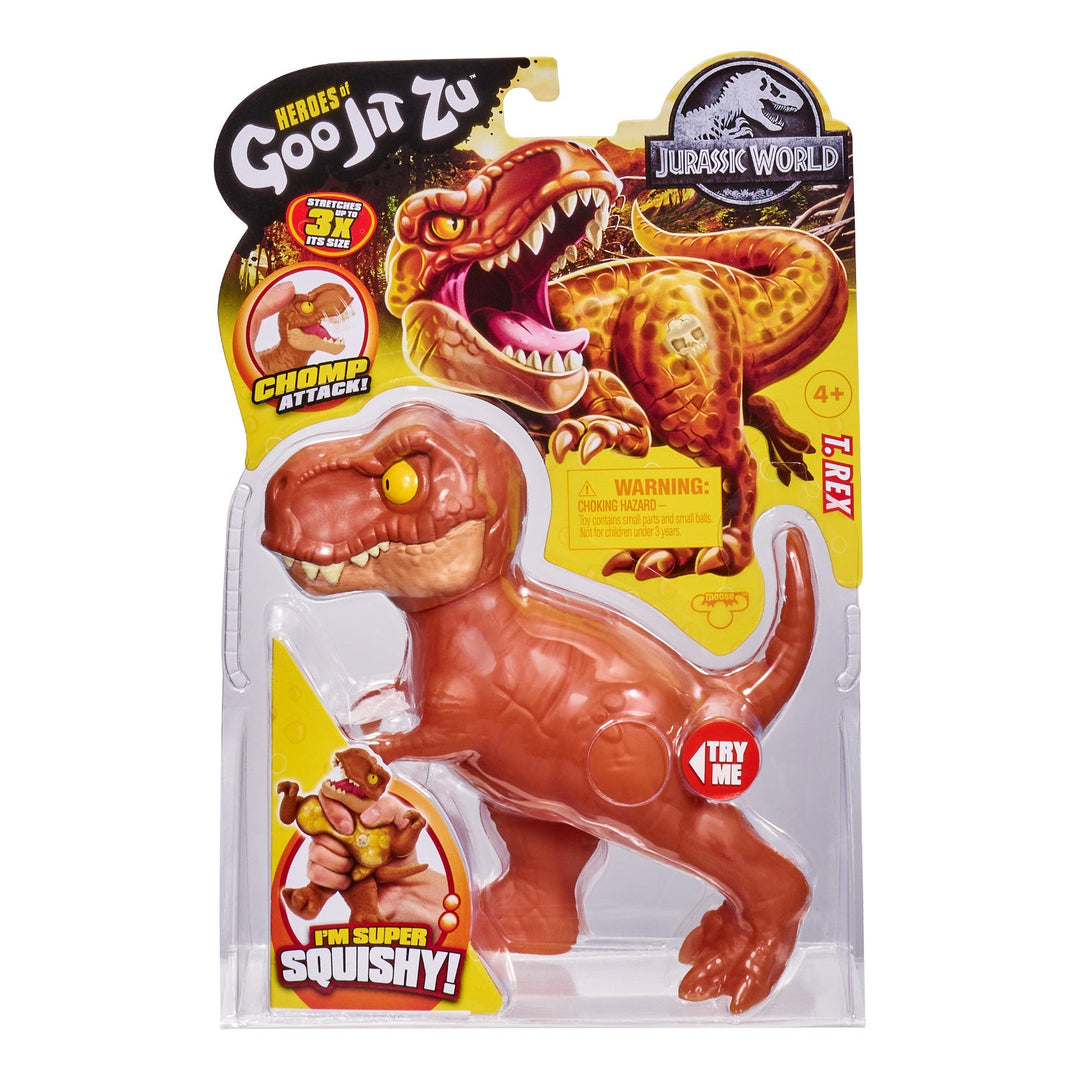 Фигурка Heroes of Goo Jit Zu Jurassic World – динозавър T-Rex