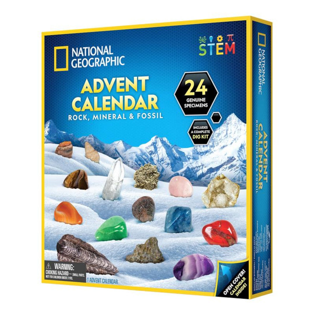 Calendar Advent National Geographic, 31 x 28 x 6 cm, multicolor