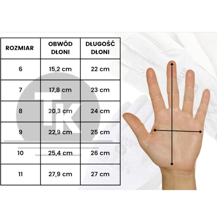 Set de 12 perechi de manusi de protectie Feret, de iarna, marime M