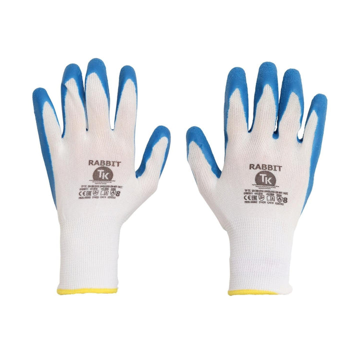 Manusi de protectie Rabbit acoperite cu latex, marimea XL