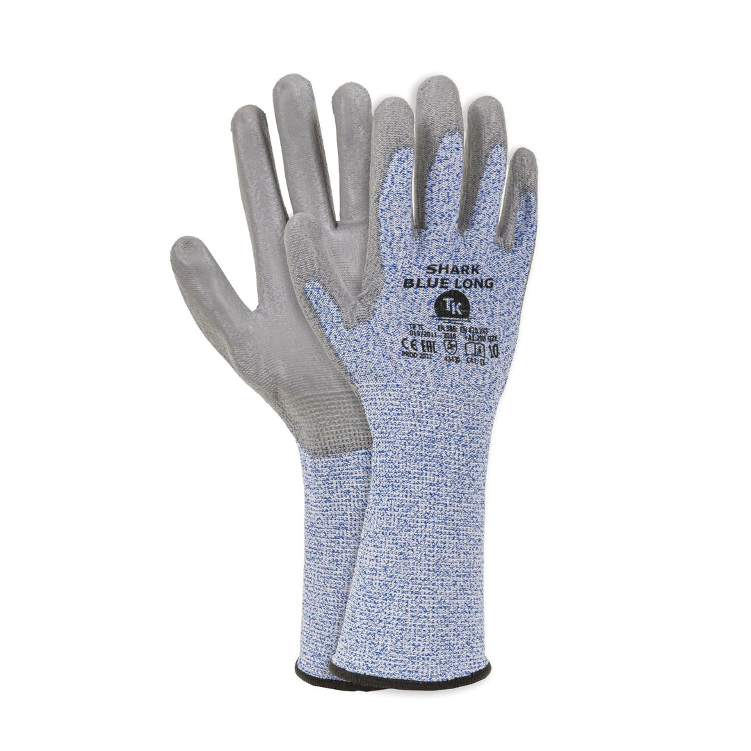 Manusi de protectie, rezistente la taiere, Shark Blue, marime 2XL