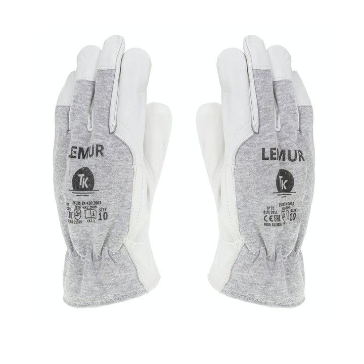 Set de 3 perechi de manusi de protectie din piele fina de capra, marime 2XL