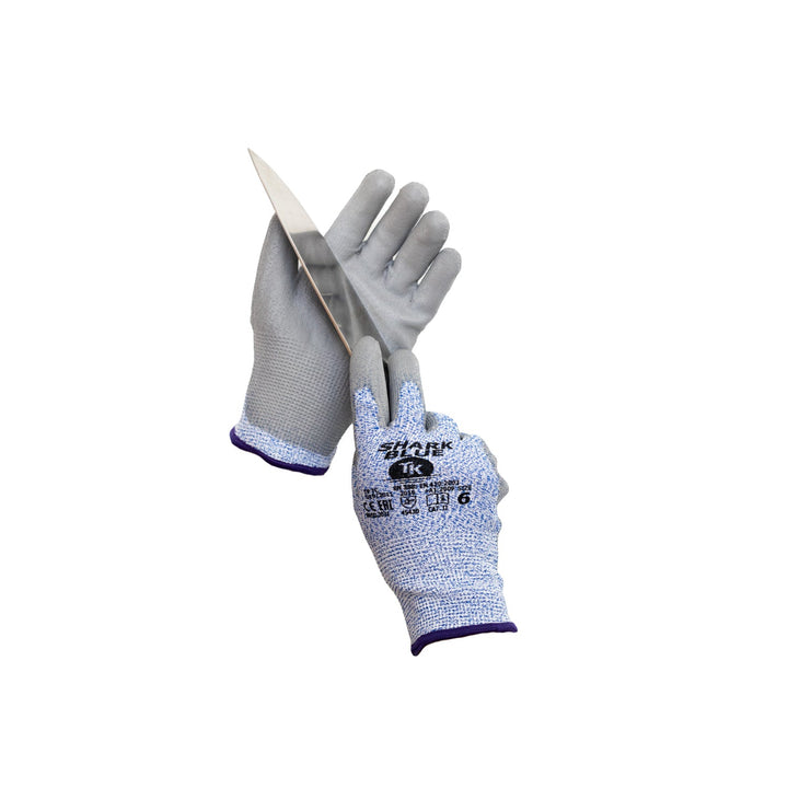 Set de 3 perechi de manusi anti taiere, din poliuretan, marimea XS