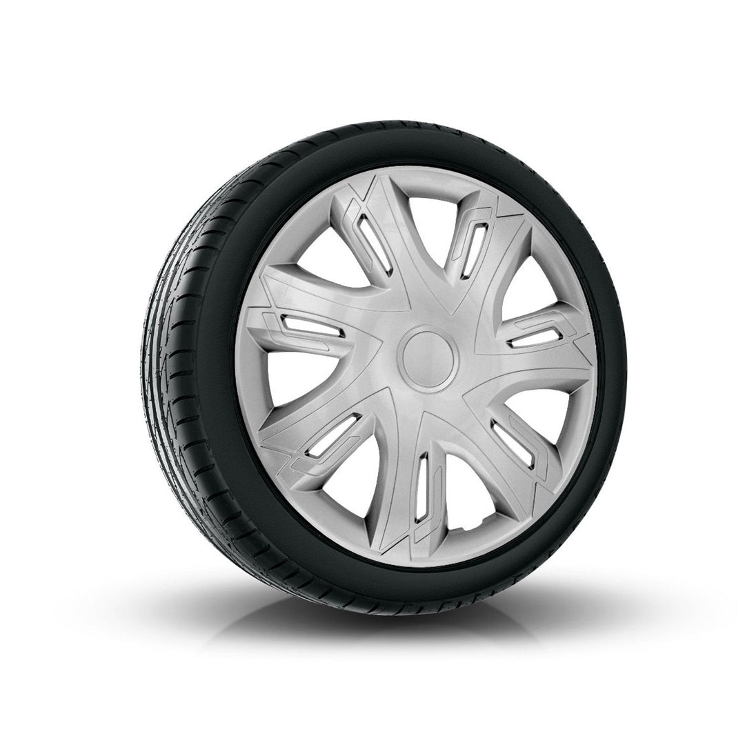 16" NRM N-Power сребърни капаци за джанти, 4 броя.