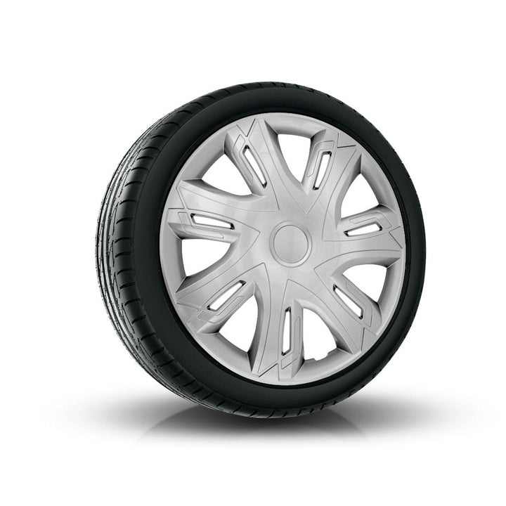 16" NRM N-Power сребърни капаци за джанти, 4 броя.