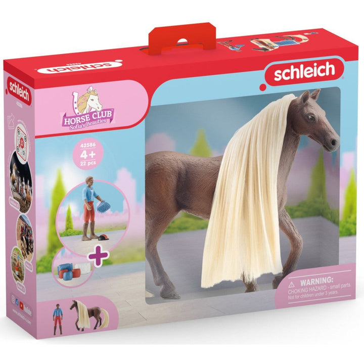 Schleich Horse Club Лео и Роки Стартов комплект 42586