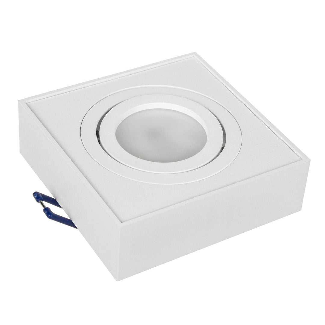 MCE464 W 7W вграден осветителен уред + GU10 LED