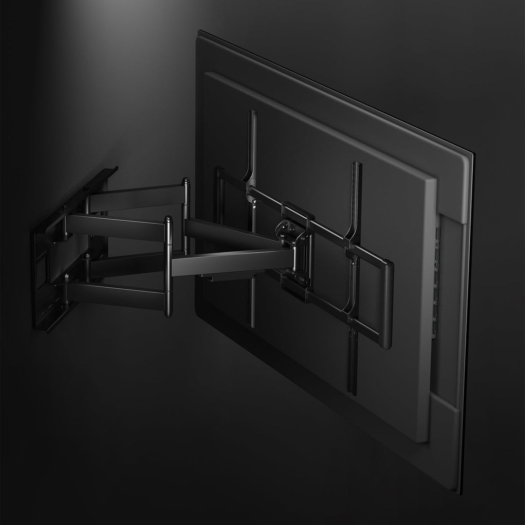 Икономичен телевизионен монтаж Maclean, макс. VESA900x600, 60-120", 120 кг, черен, MC-482