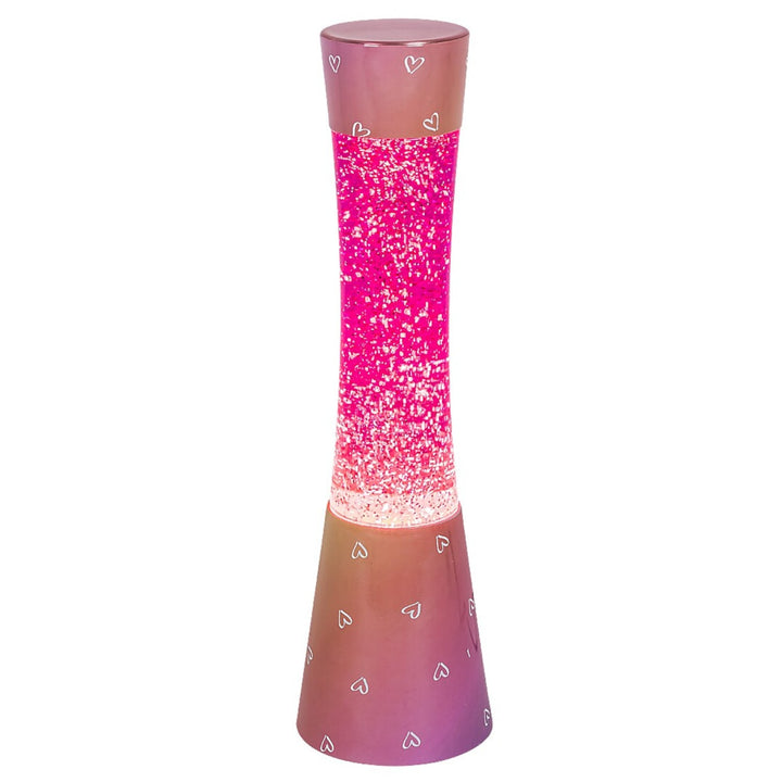 Минка, лампа с лава Gy6.35 20W, 39,5 cm, роза - декоративна лампа