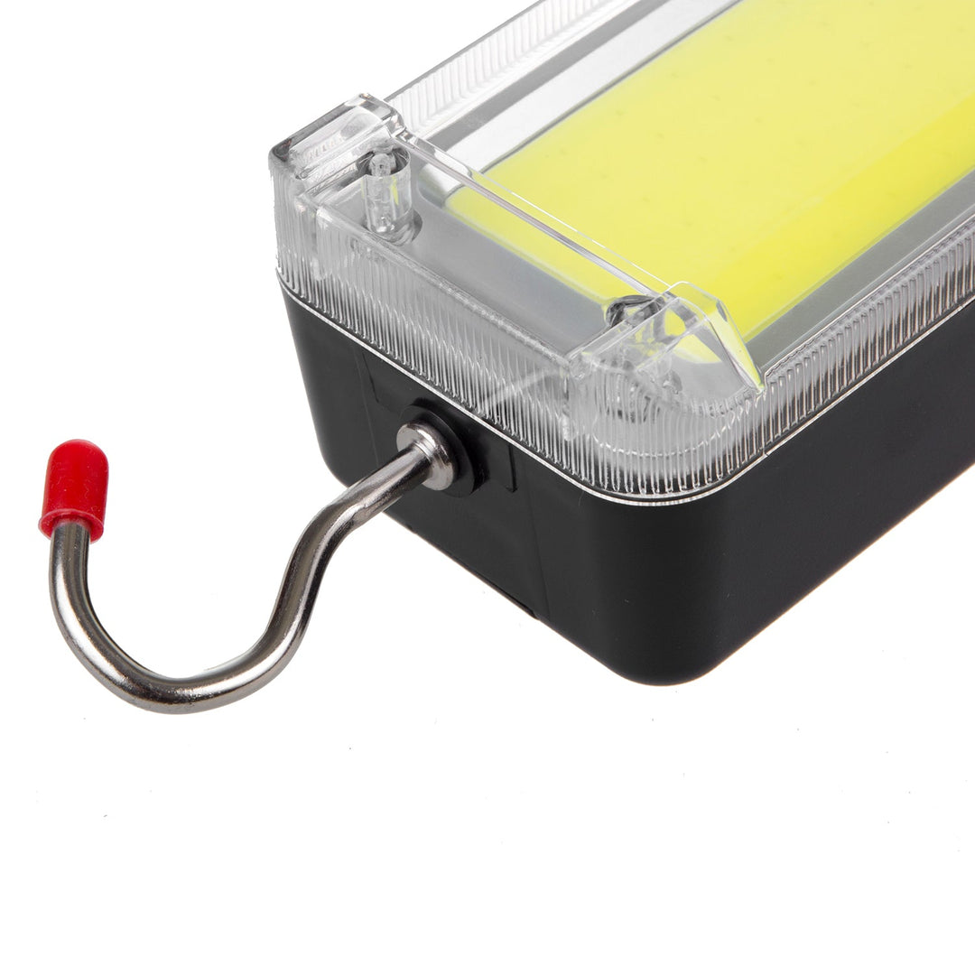Магнитна работилница лампа Maclean COB, 2x1200mAh, 700lm, USB Type-C/Micro USB, MCE307