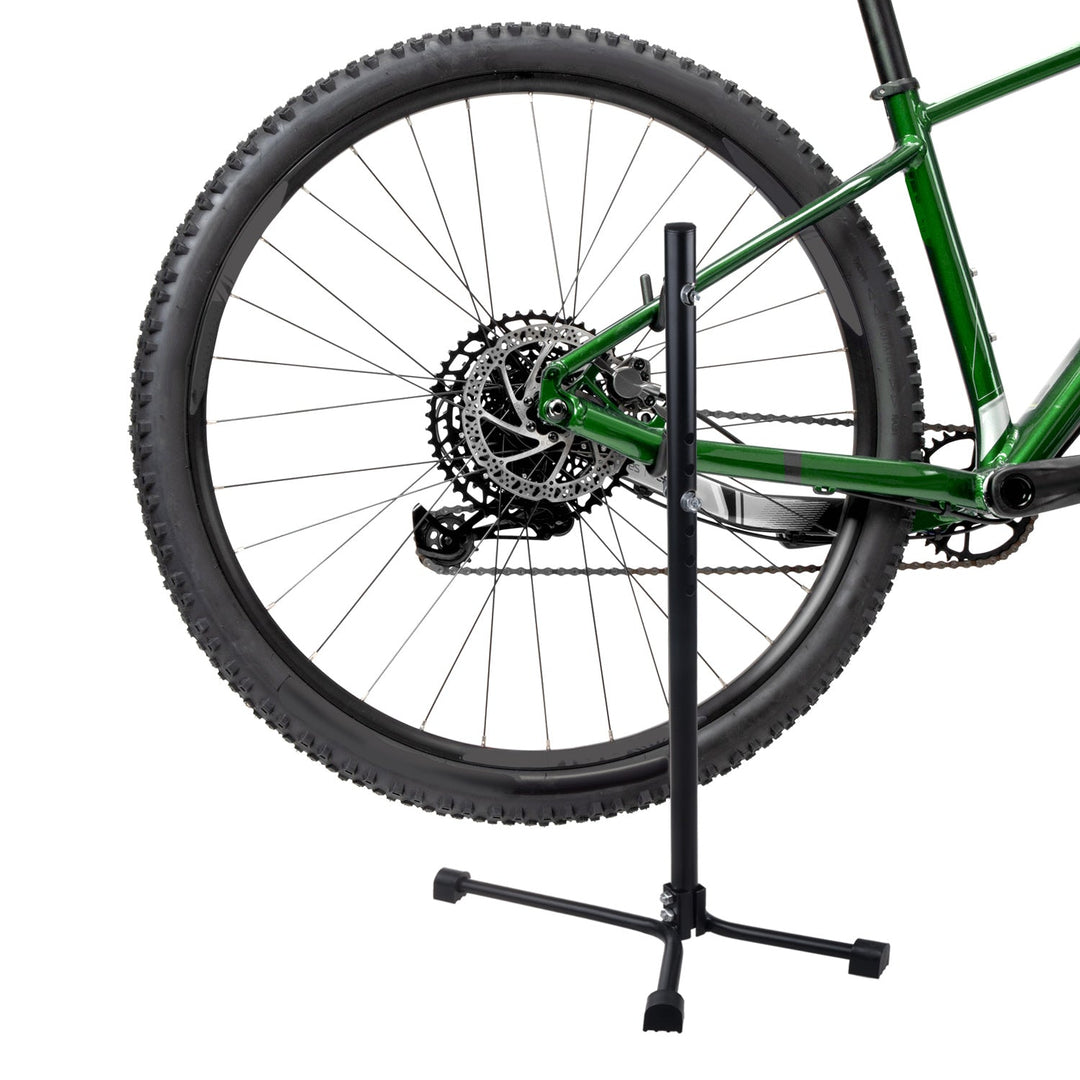 Стойка за велосипеди Maclean, стомана, максимално натоварване 20 кг, подходяща за MTB велосипеди с колела до 27,5" MC-434
