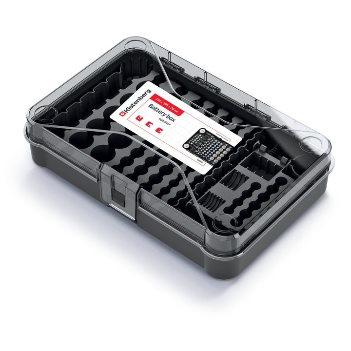 Kistenberg Battery Box KBB03 органайзер за батерии – 115 слота за батерии
