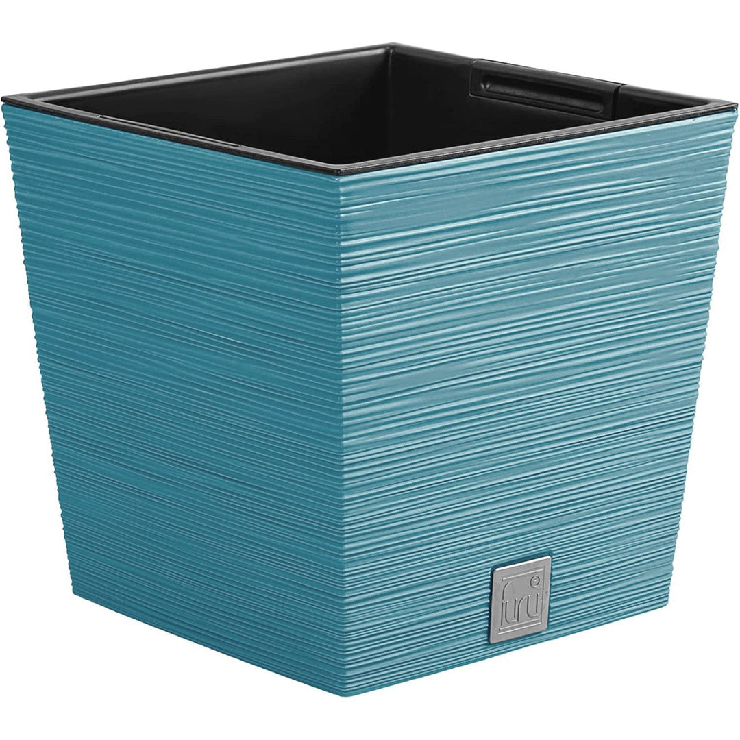 Проспепласт Furu Square Low DFS240-5415C саксия с вложка – скандинавско синьо