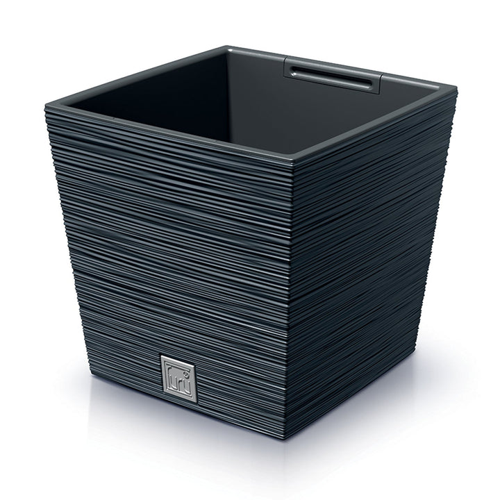 Просперпласт Furu Square Low DFS300-S433 саксия с вложка – цвят антрацит