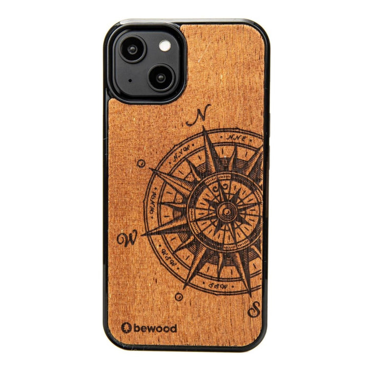 Husa telefon Bewood, din lemn, pentru iPhone14, Traveler