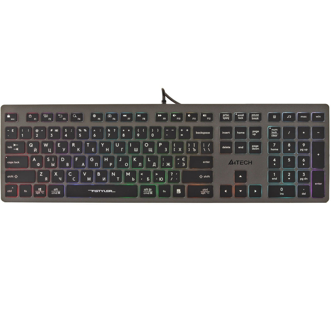 A4TECH FSTYLER FX60H мембранна клавиатура (с неонова подсветка)