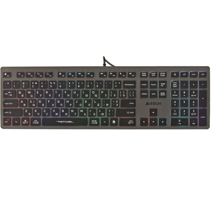A4TECH FSTYLER FX60H мембранна клавиатура (с неонова подсветка)