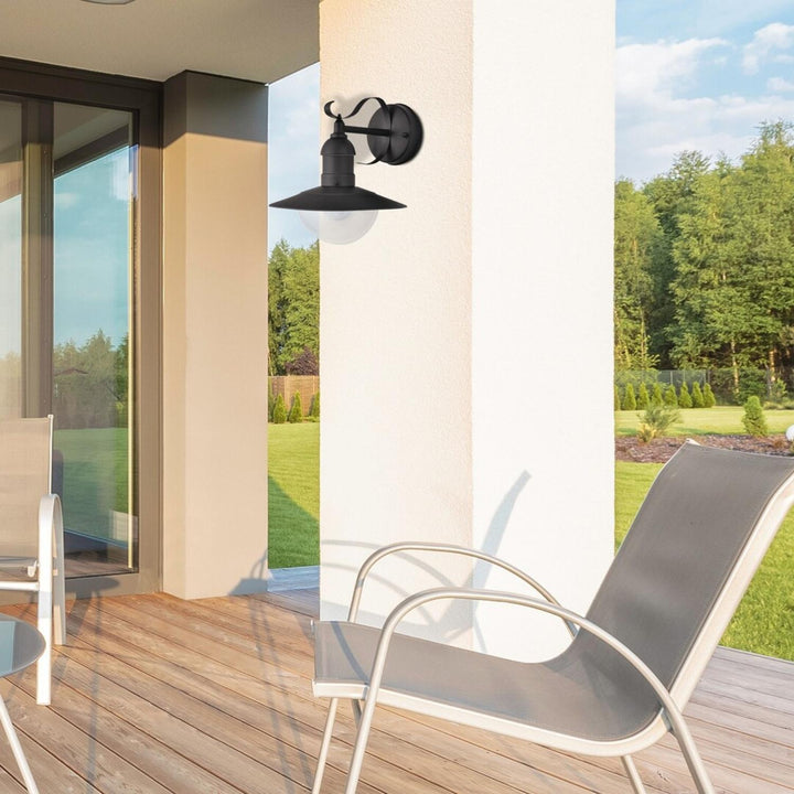 Осветително тяло за фасада Oslo Rabalux, черно, E27, 60 W, IP43, 230 V