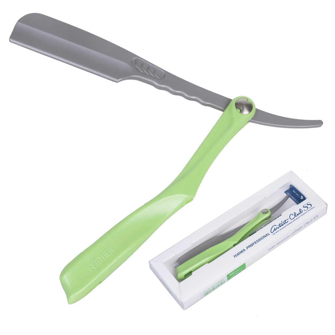 Бръснач Brzytwa Feather Professional Artist Club Lime ACS-RL