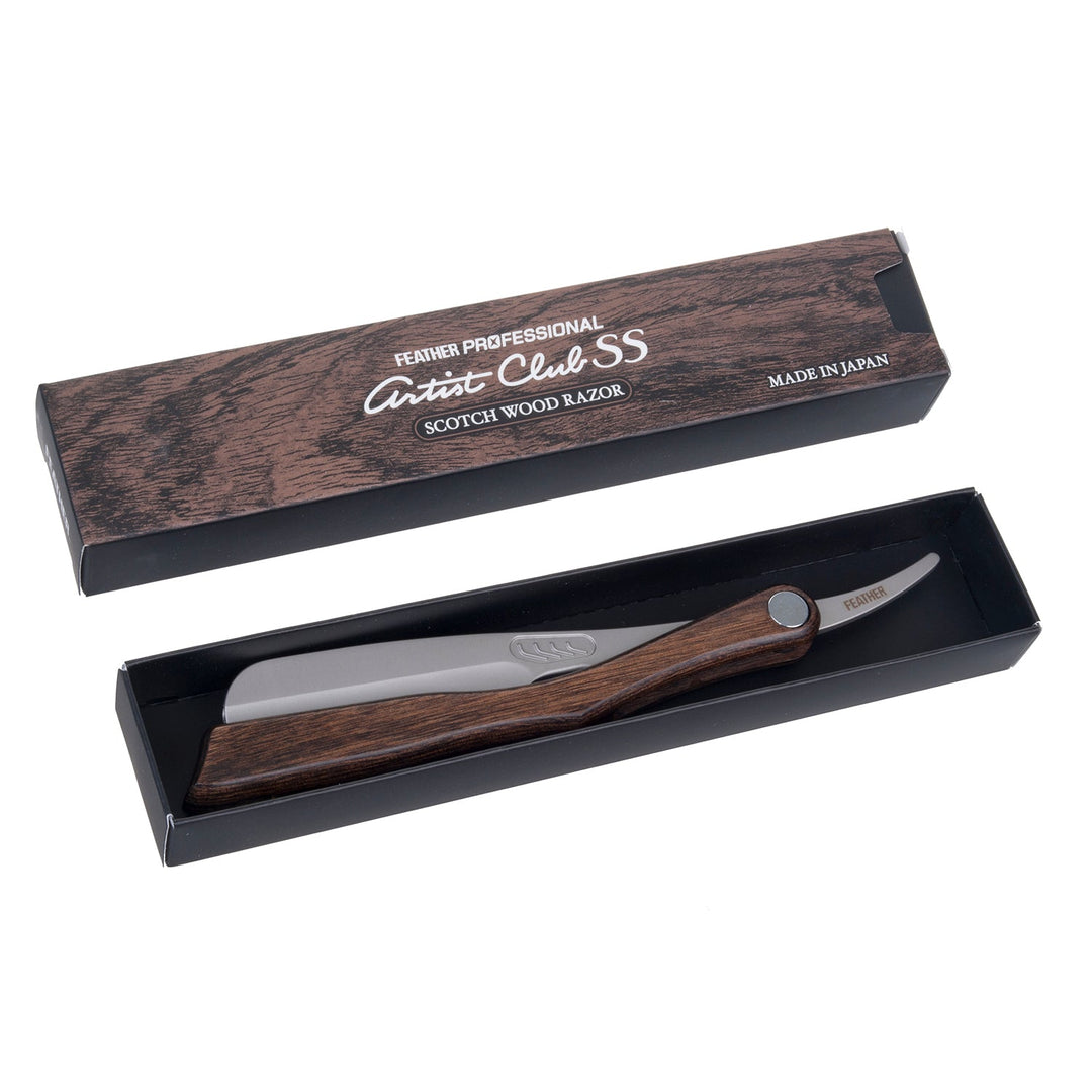 ACS-RSW Feather Professional Artist Club Scotch Wood бръснач тип шавет