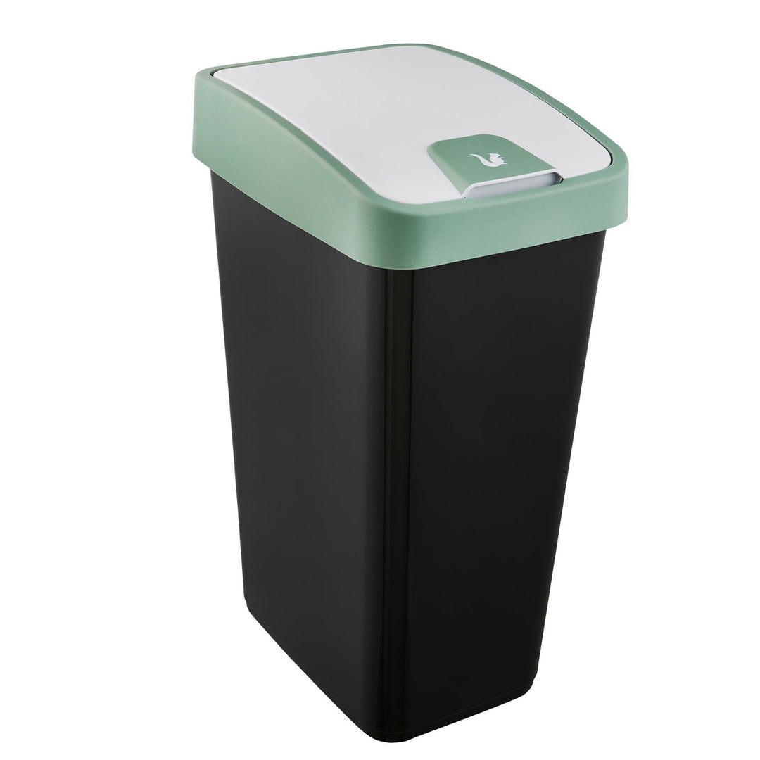 45L зелена кошница с капак Keeeper