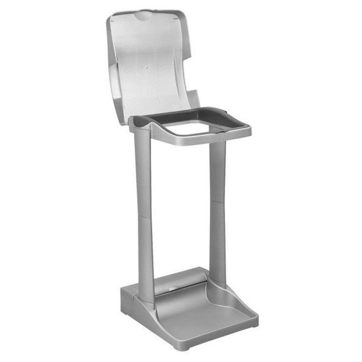 Държач за торбички за боклук Keeper Ole 60-120L, сребрист