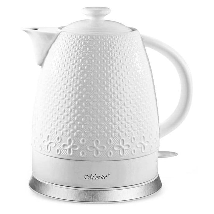 Maestro MR-073 1,5 л керамична кана, 1200 W, бяла