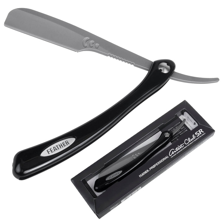 Бръснач Brzytwa Feather Professional Artist Club Black ACSR-RB