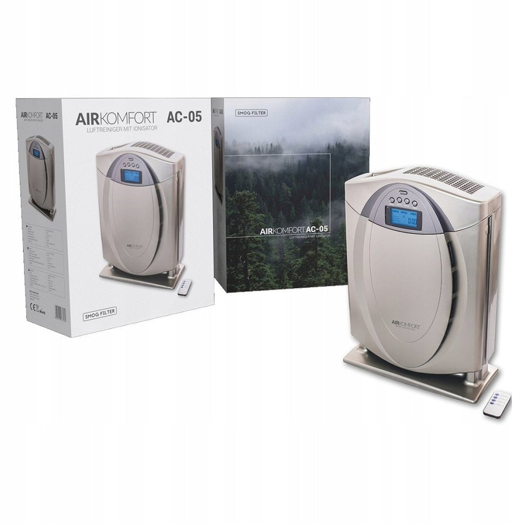 AIRKOMFORT AC-05 въздухопречиствател с четворен филтър